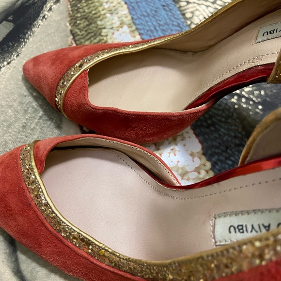 Vero  Cuoio Glitter Heels. Size - 205 . EUR - 36. - Picture 7 of 14